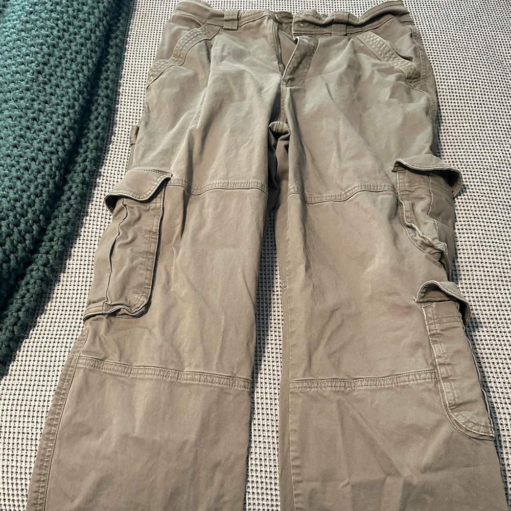 Abercrombie & Fitch Olive Green Cargos